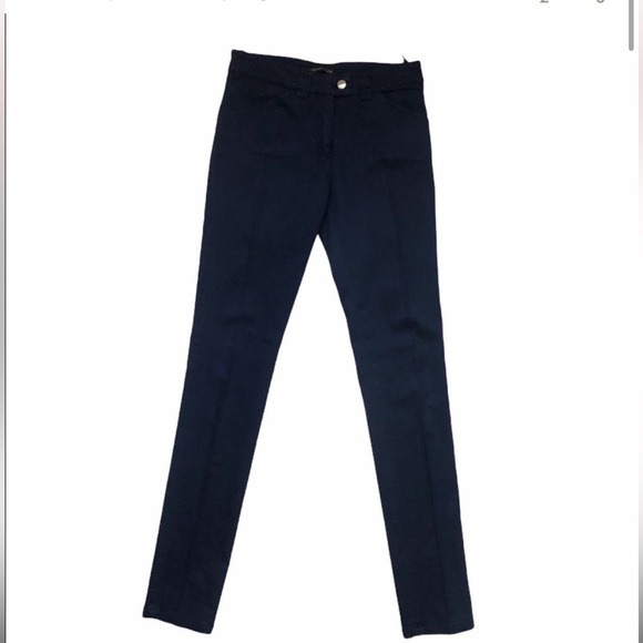 BALENCIAGA Blue Straight Leg Pants Size 28 - Picture 10 of 10